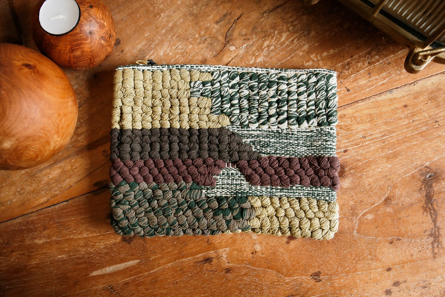 粗毛線織手拿包 Clutch bag - A Design&Life Project