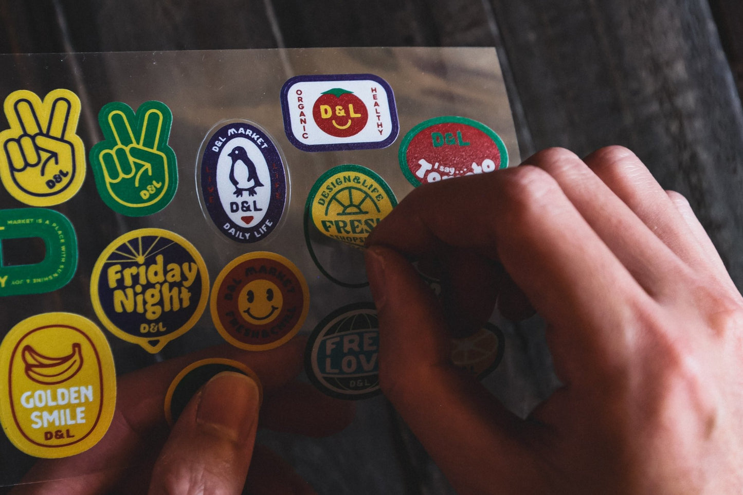 D&L Market 貼紙 - A Design&Life Project