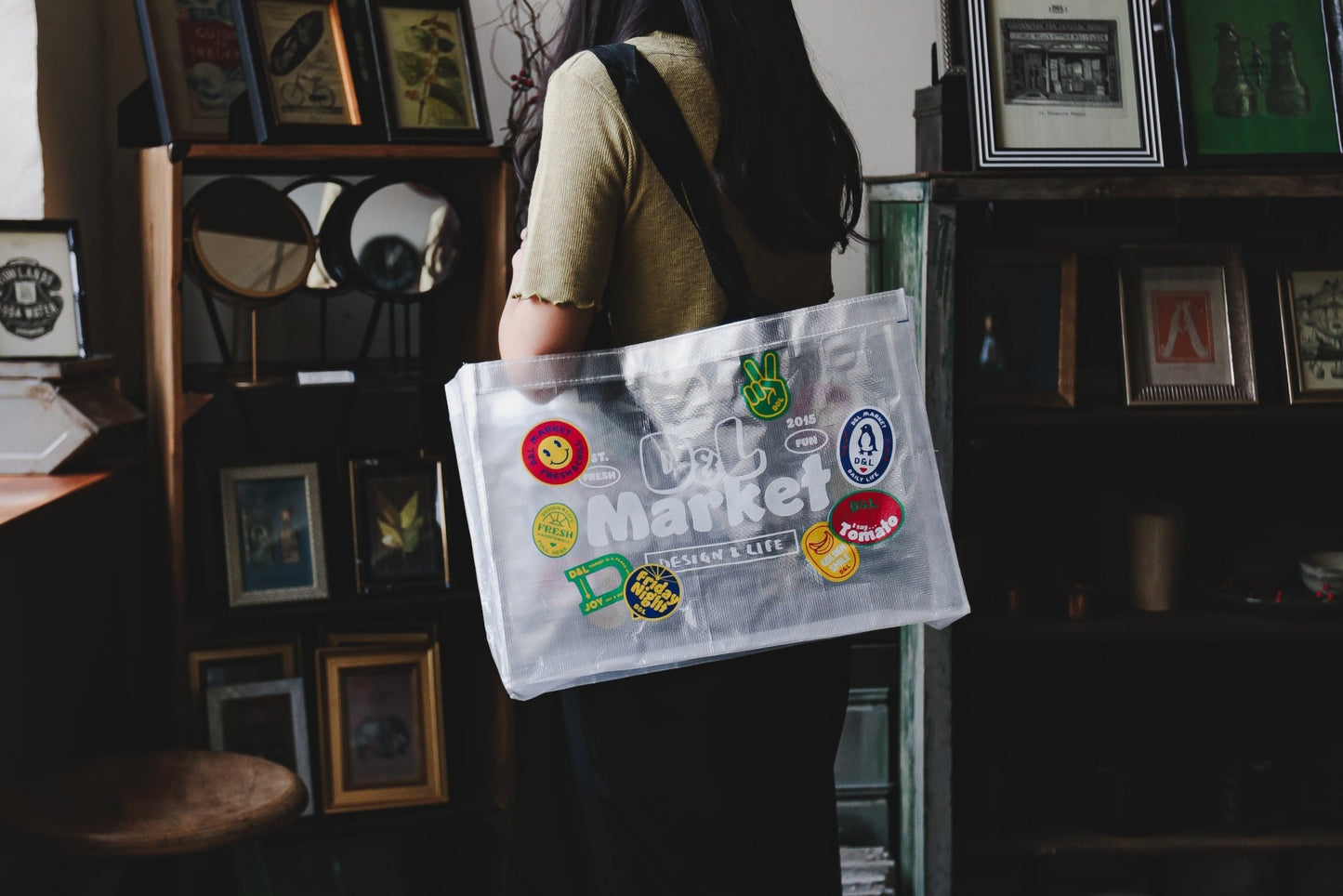 D&L Market 透明格紋袋 - A Design&Life Project
