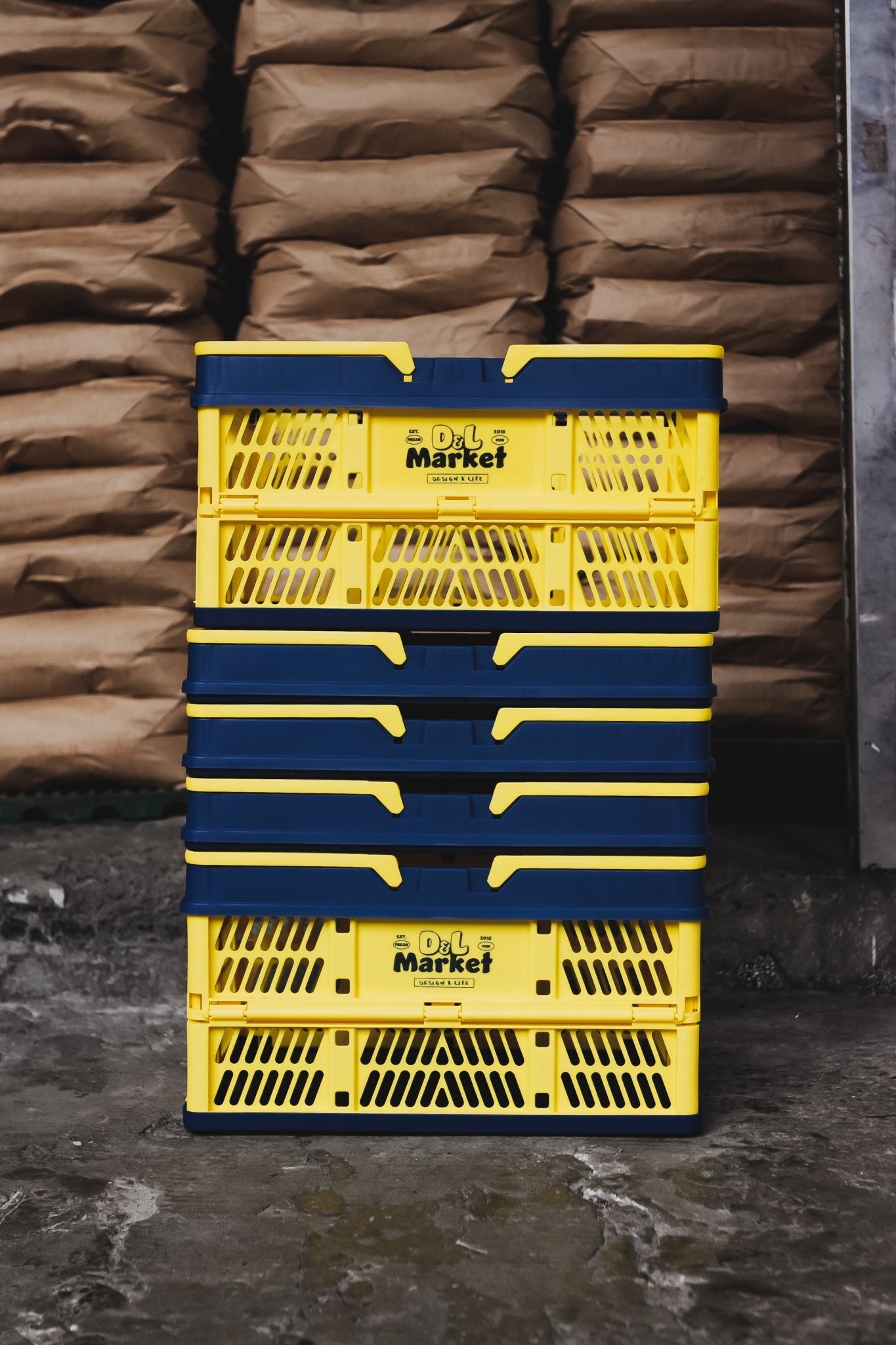 D&L Market Folding Basket 折疊籃 - A Design&Life Project