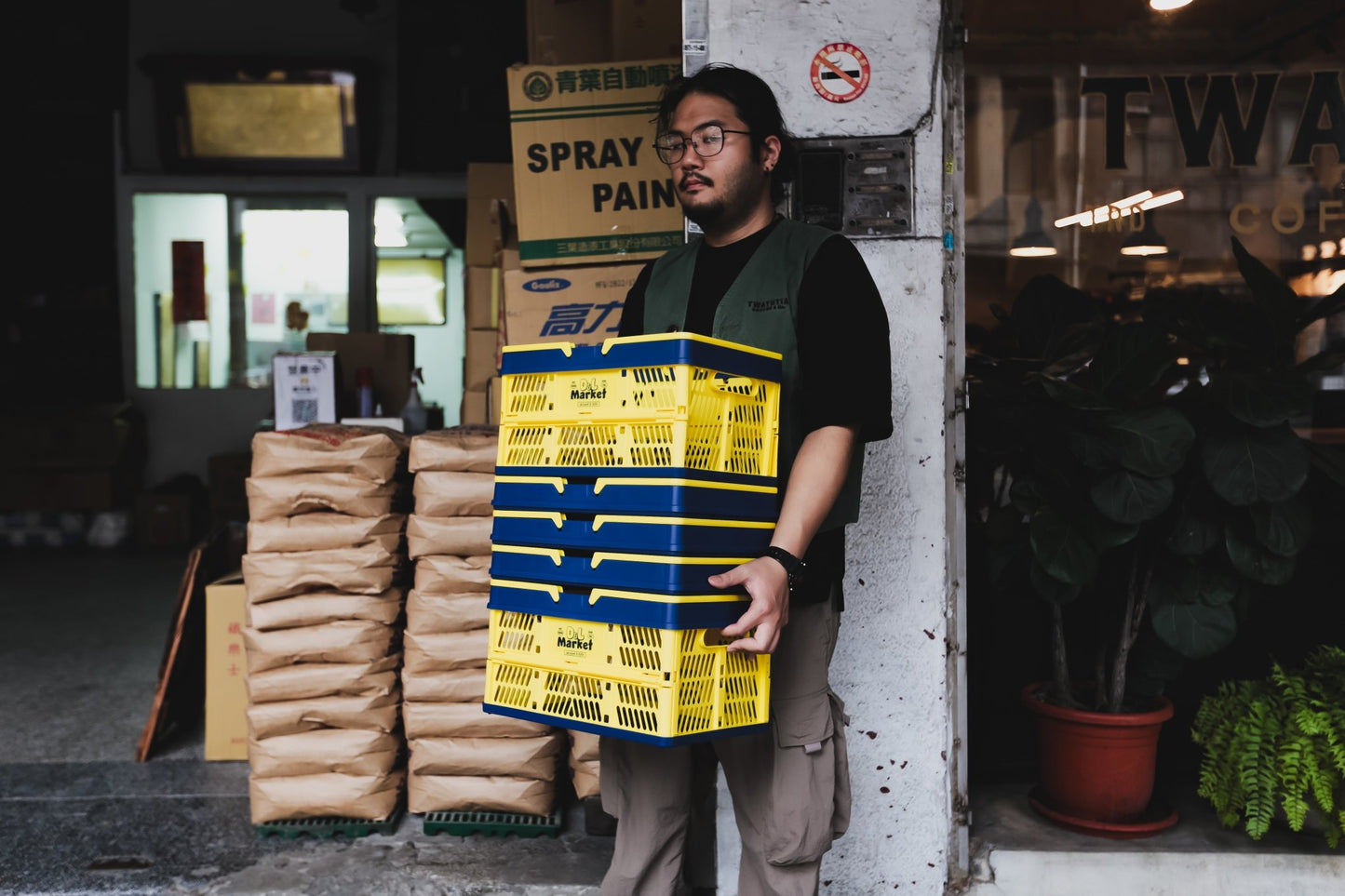 D&L Market Folding Basket 折疊籃 - A Design&Life Project