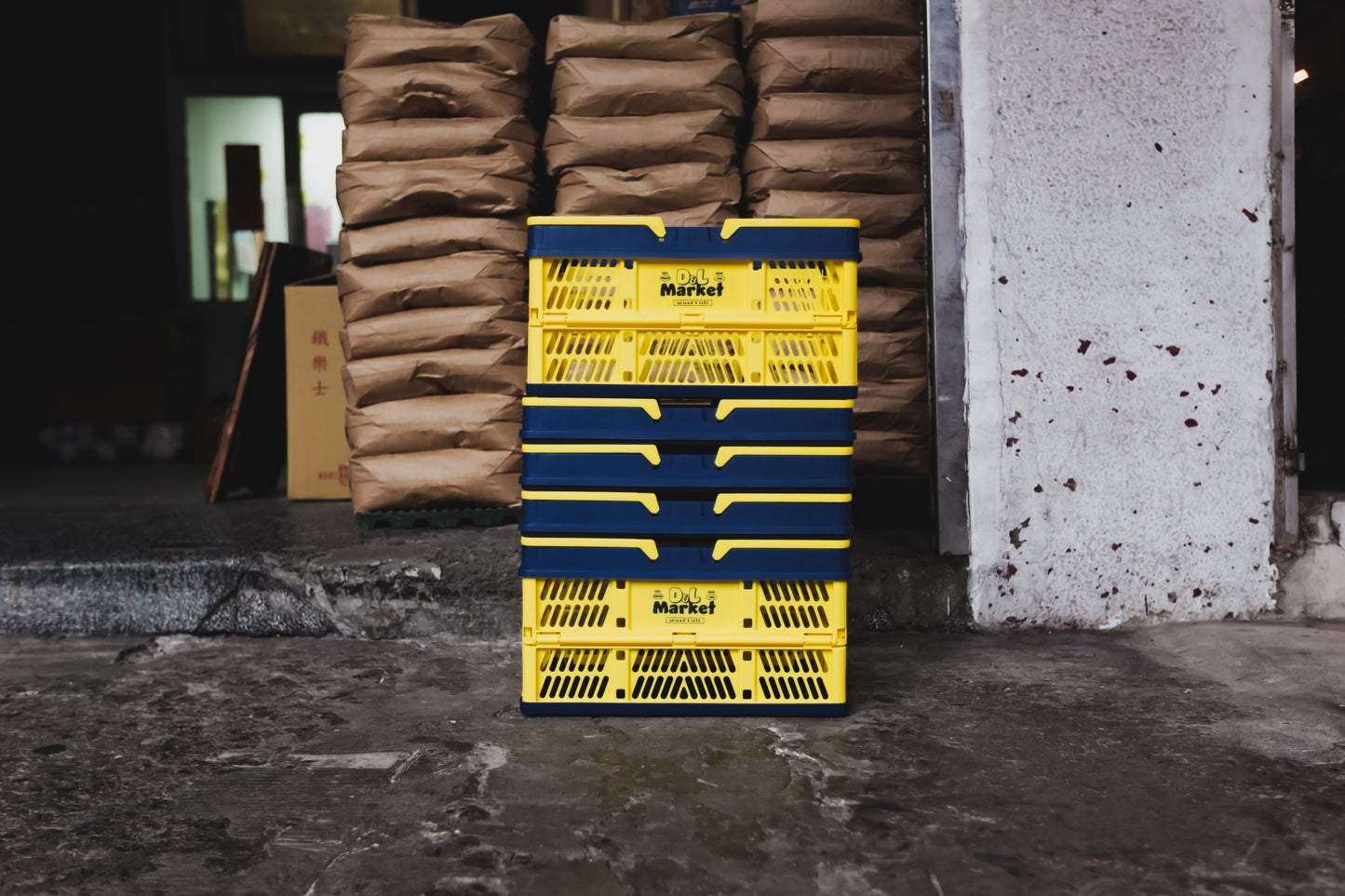 D&L Market Folding Basket 折疊籃 - A Design&Life Project