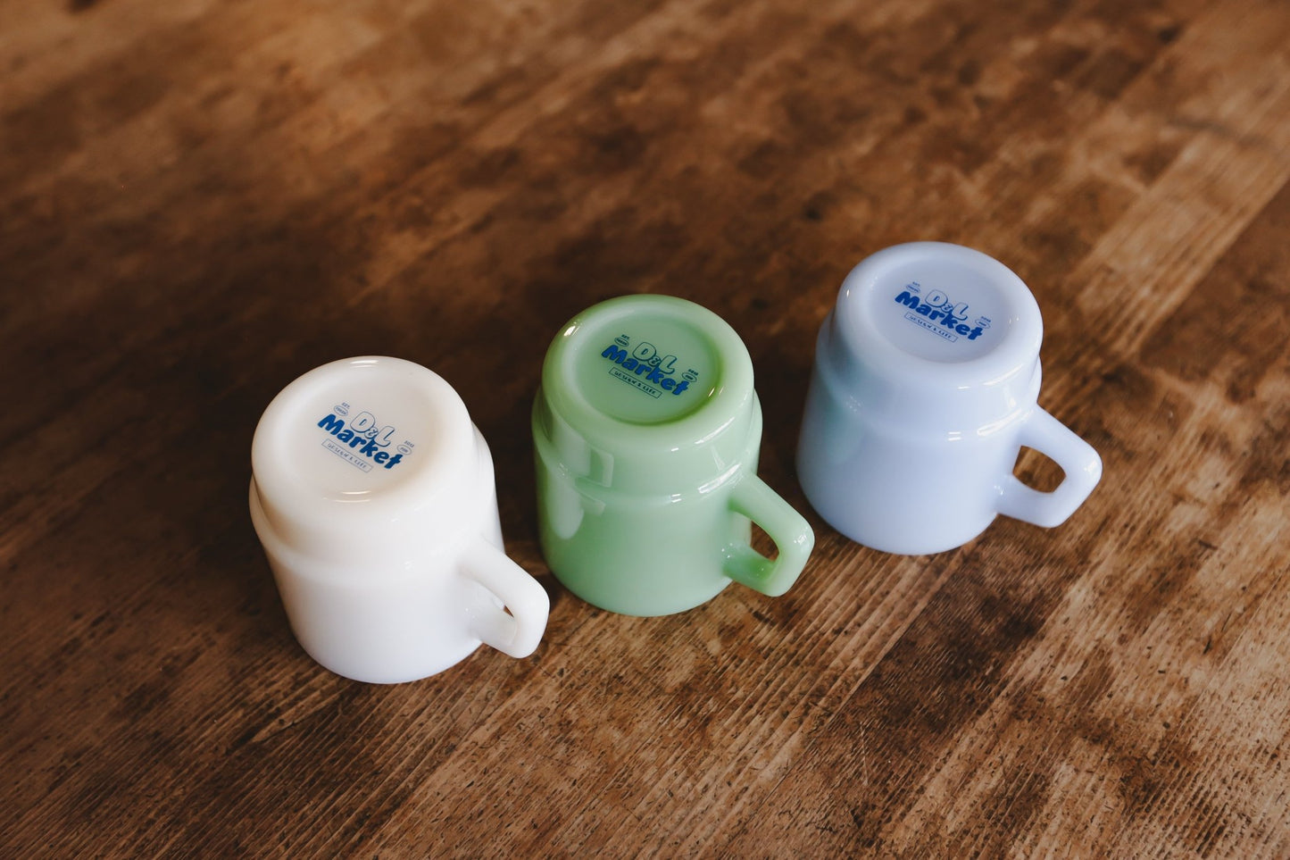 D&L Market Milk Glass Mug 牛奶杯 - A Design&Life Project