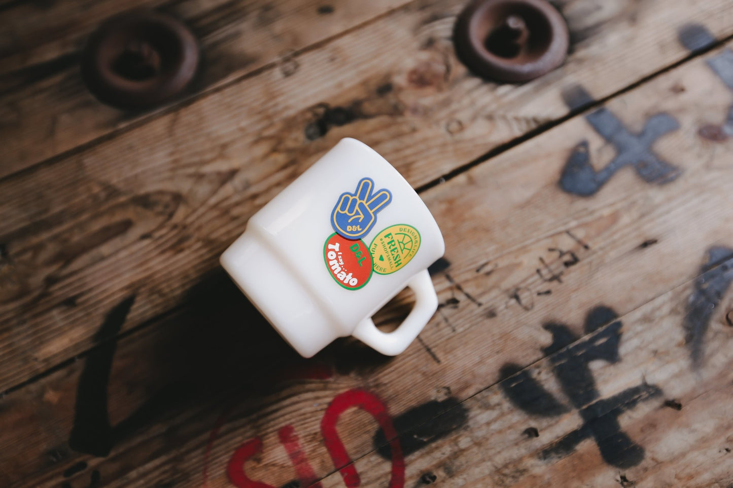 D&L Market Milk Glass Mug 牛奶杯 - A Design&Life Project