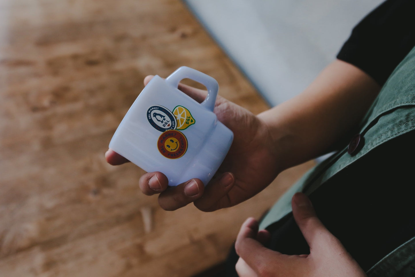 D&L Market Milk Glass Mug 牛奶杯 - A Design&Life Project