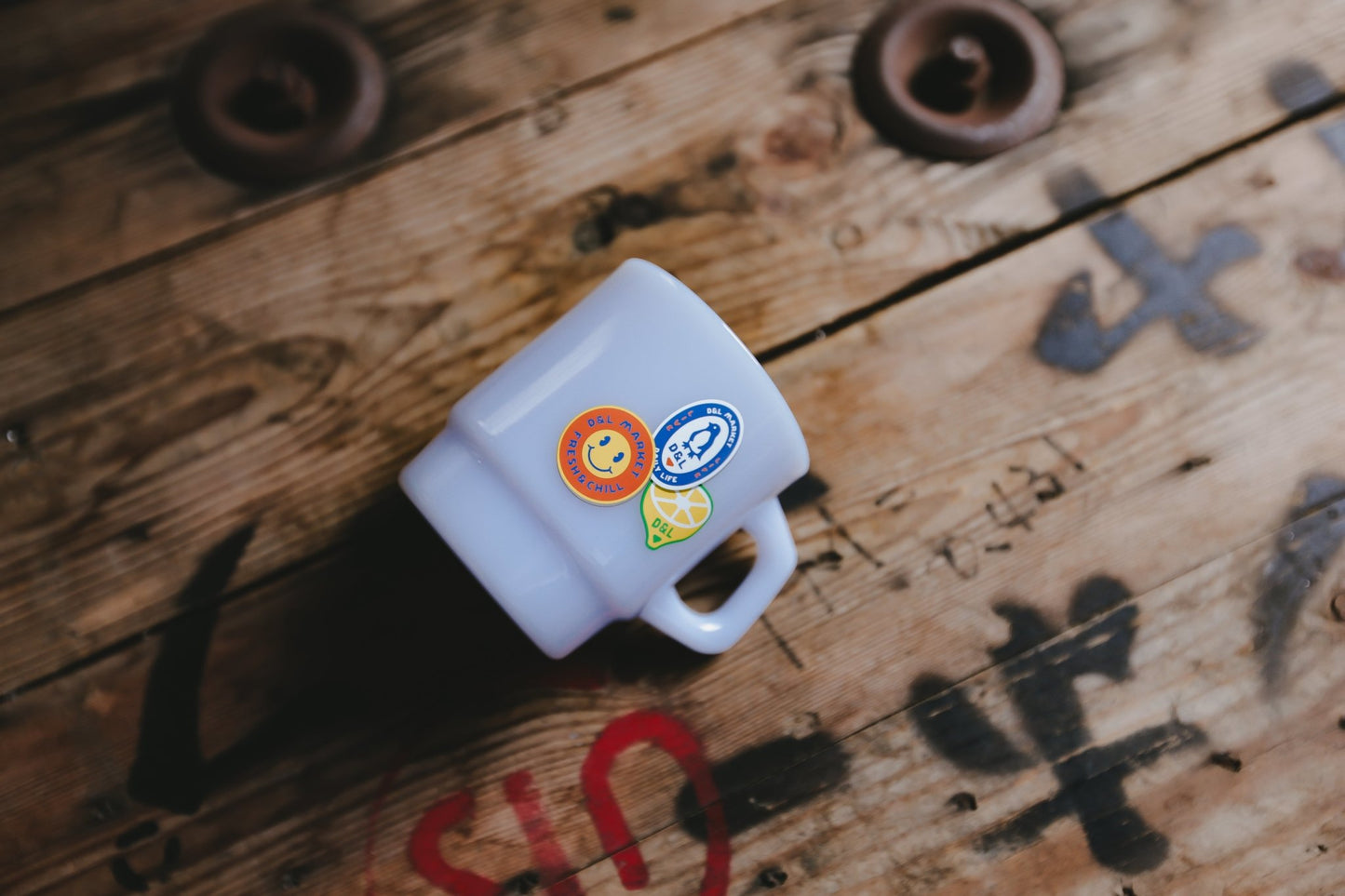 D&L Market Milk Glass Mug 牛奶杯 - A Design&Life Project
