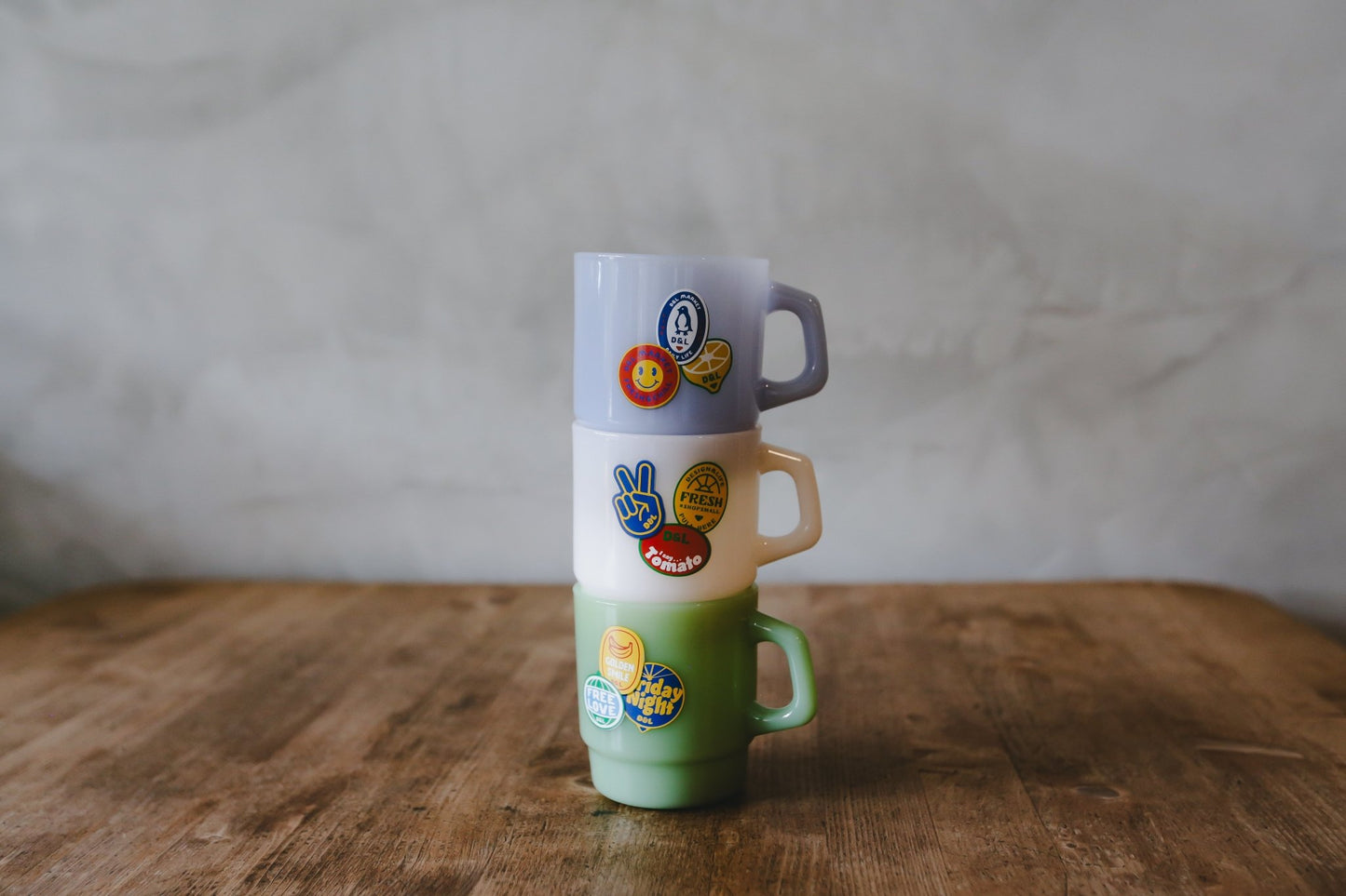 D&L Market Milk Glass Mug 牛奶杯 - A Design&Life Project