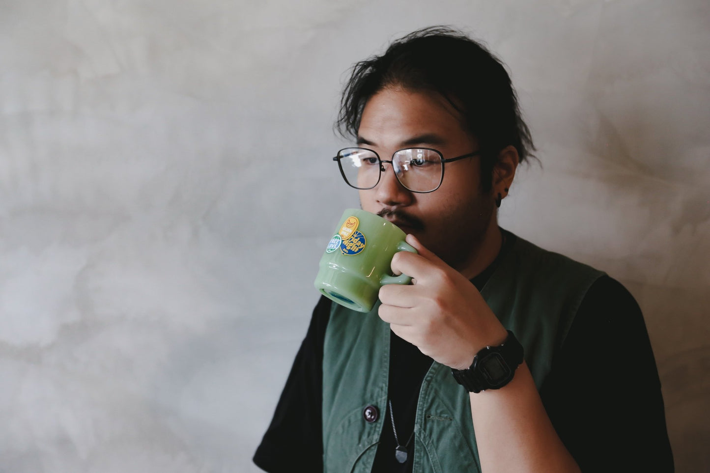 D&L Market Milk Glass Mug 牛奶杯 - A Design&Life Project