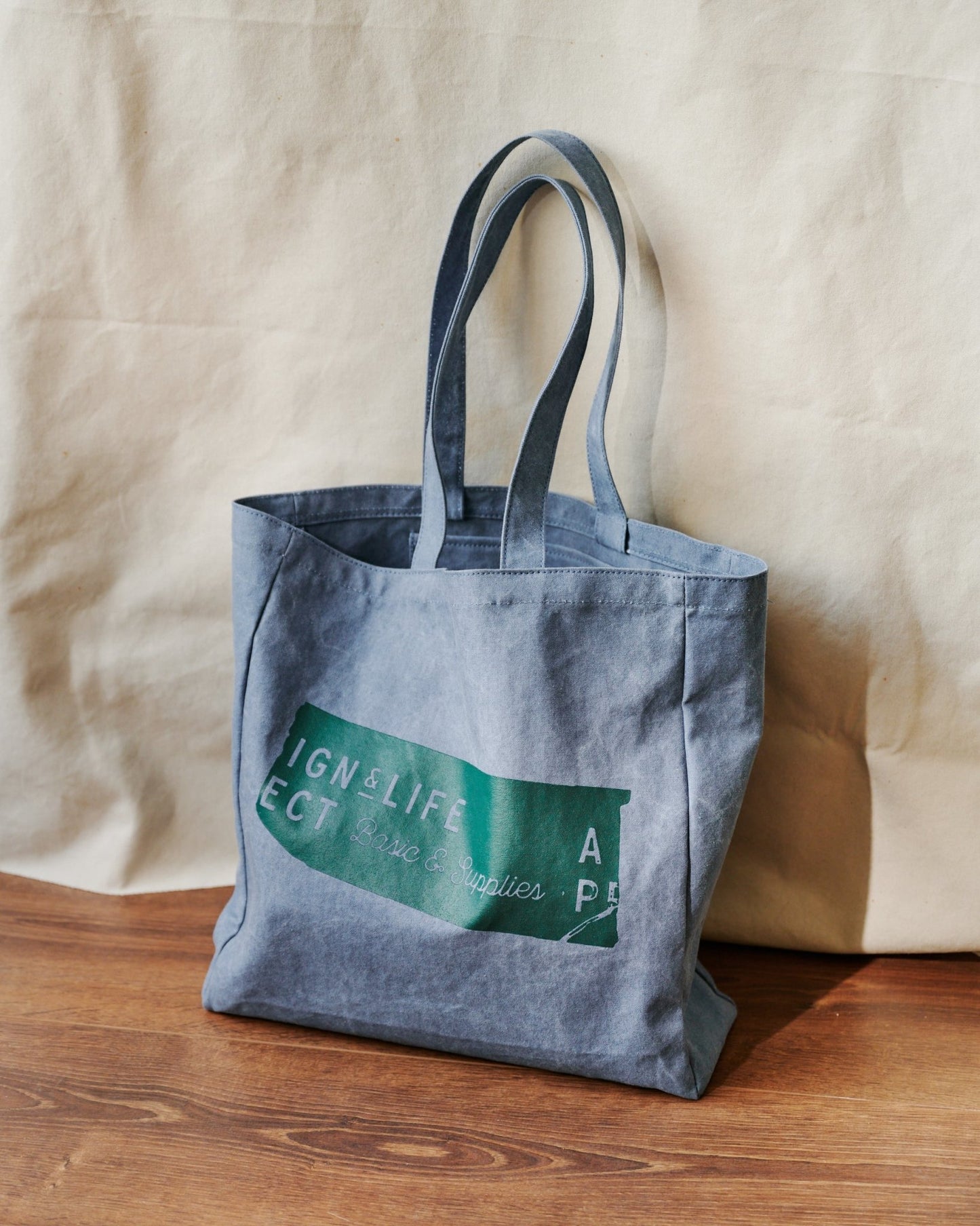 Dumbo Bag 灰藍Tape