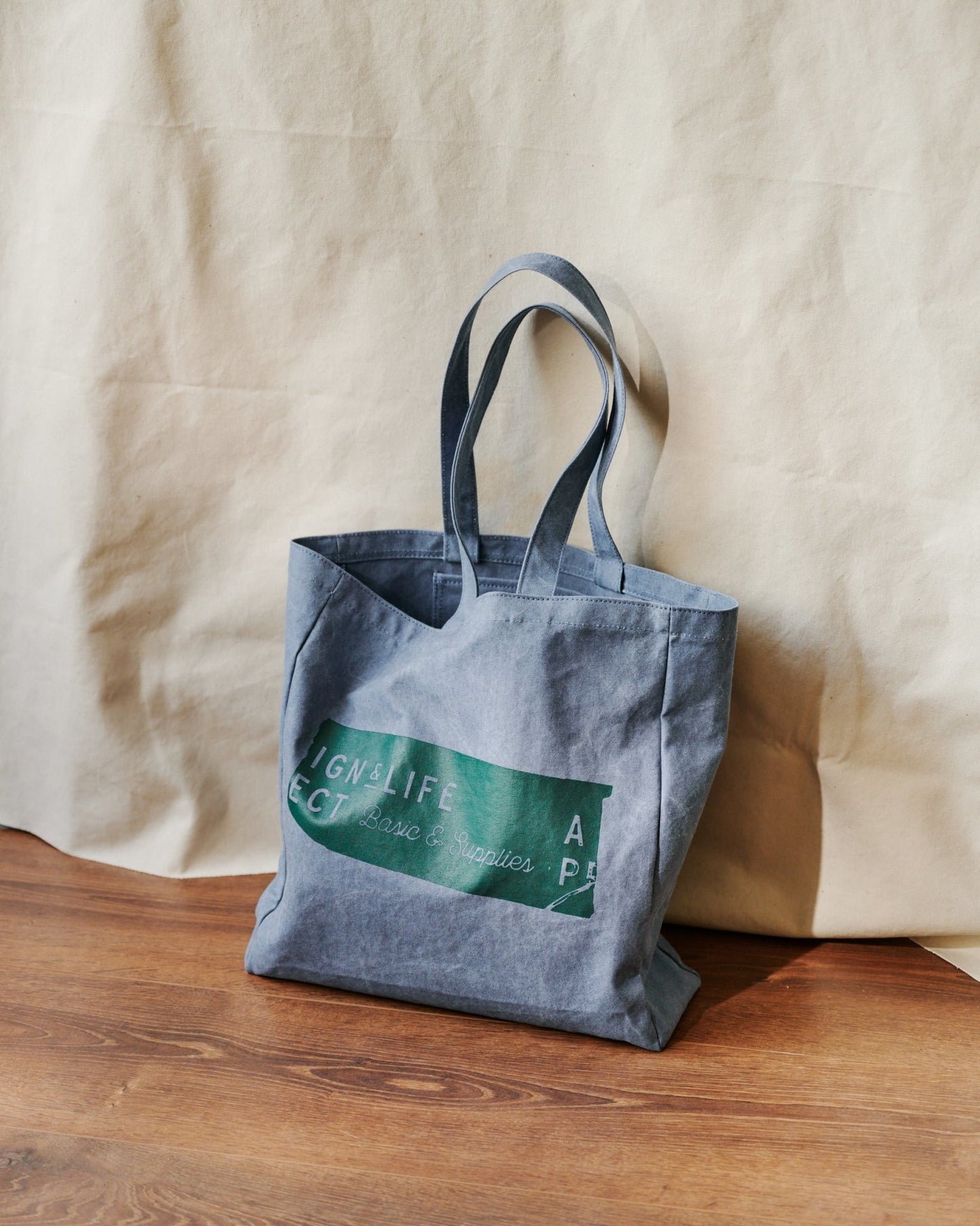 Dumbo Bag 灰藍Tape