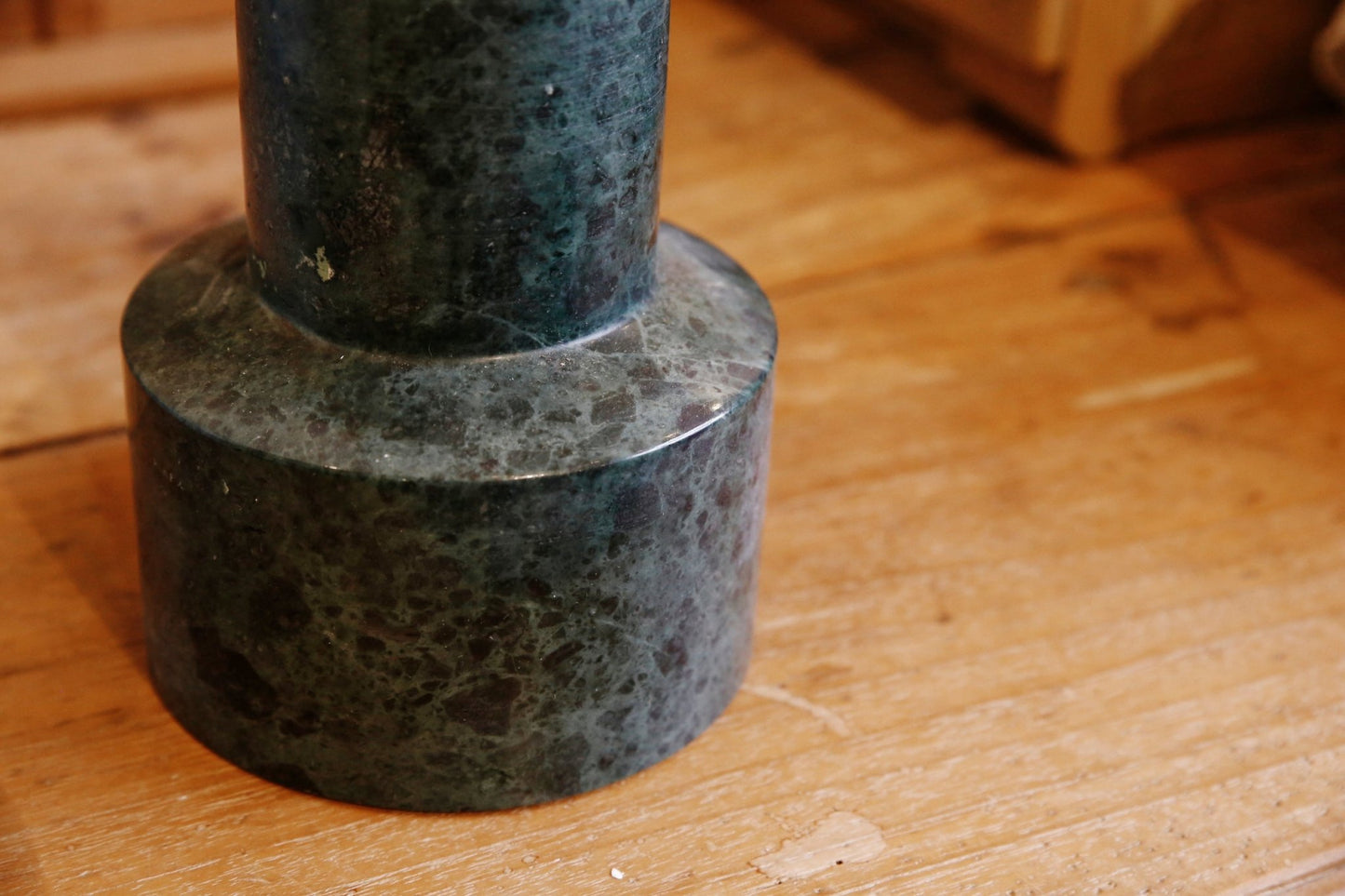 綠色大理石燭台 Green Marble Candle Stand - A Design&Life Project