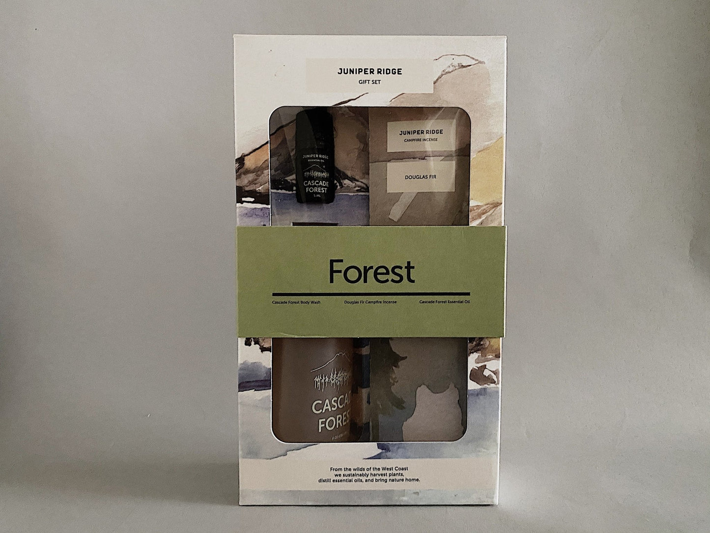 Juniper Ridge 沐浴,精油,線香禮盒組