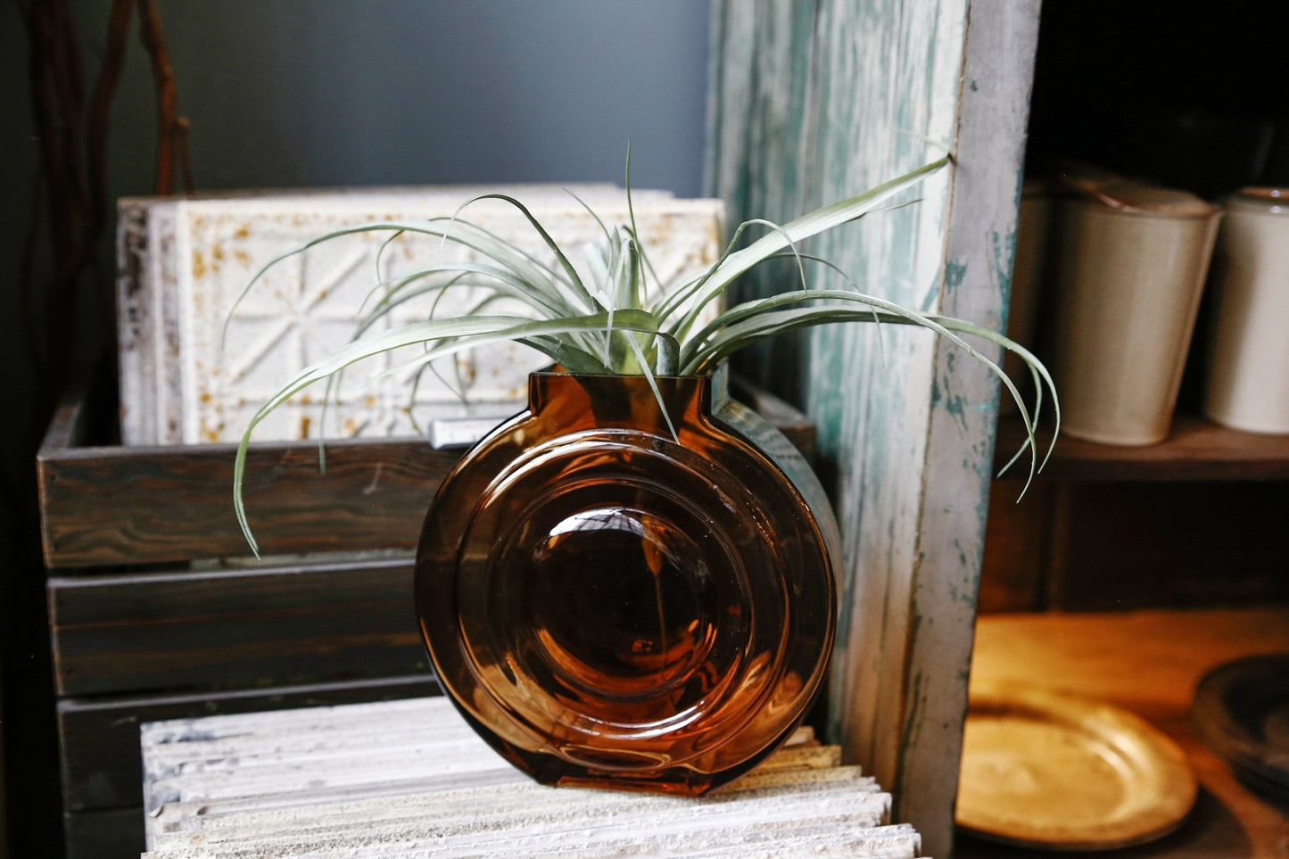 復古花器 Retro Heavy Glass Vase - A Design&Life Project