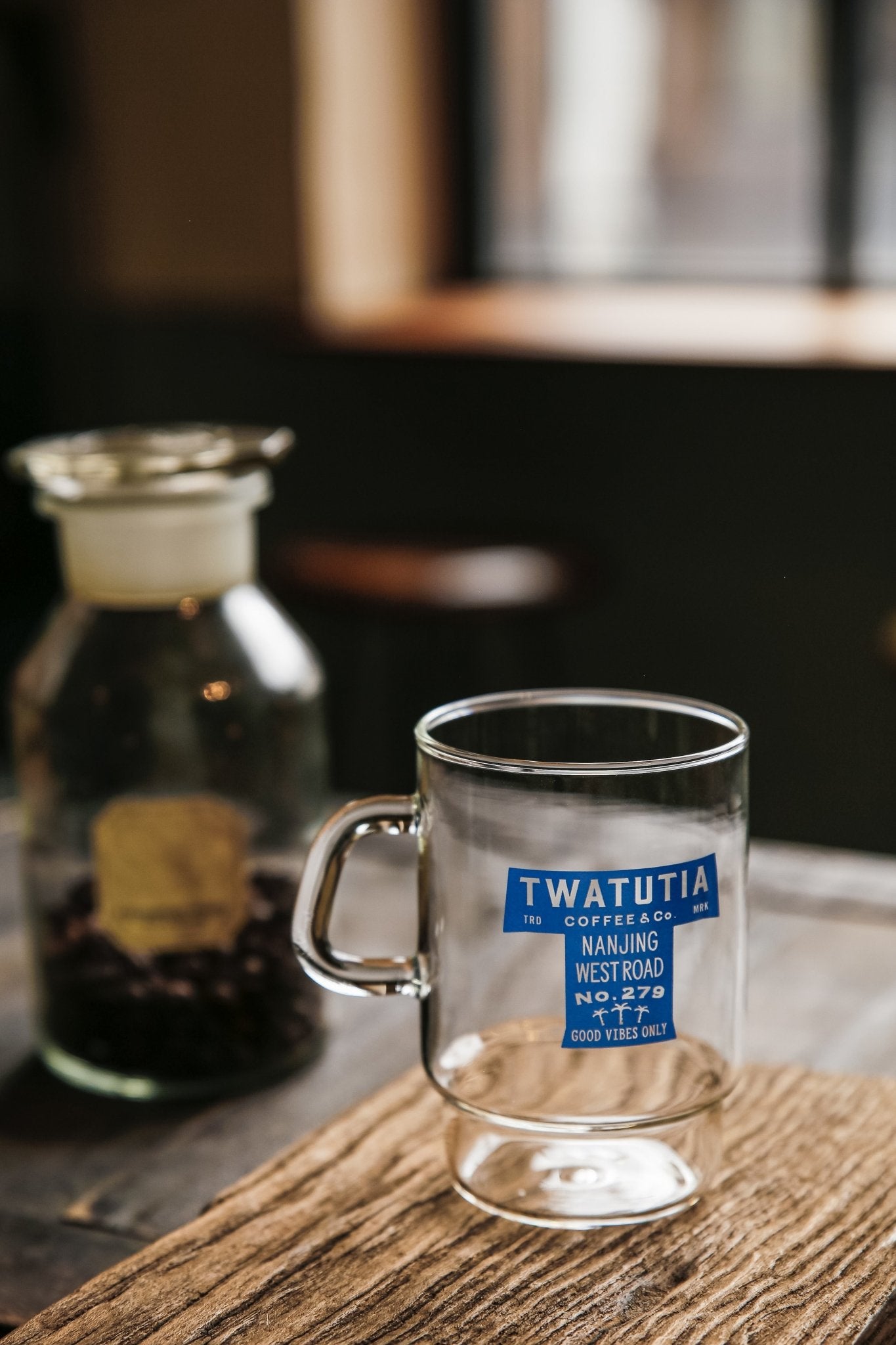 TWATUTIA 可堆疊玻璃馬克杯