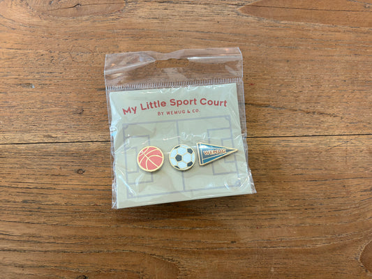 My Little Sports Court別針