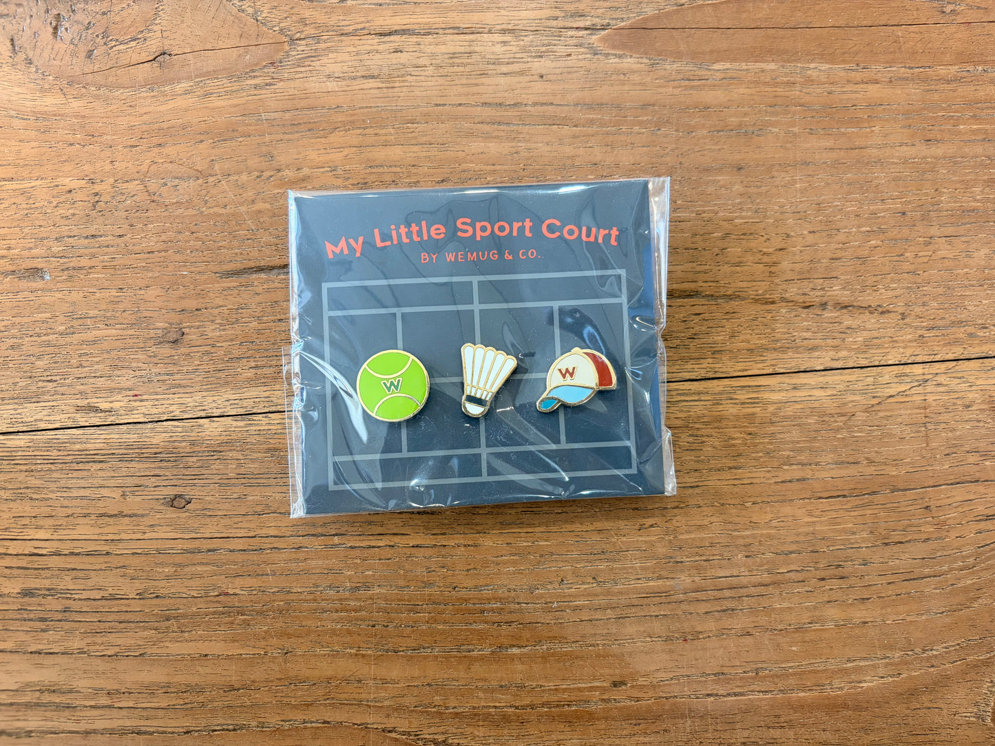 My Little Sports Court別針
