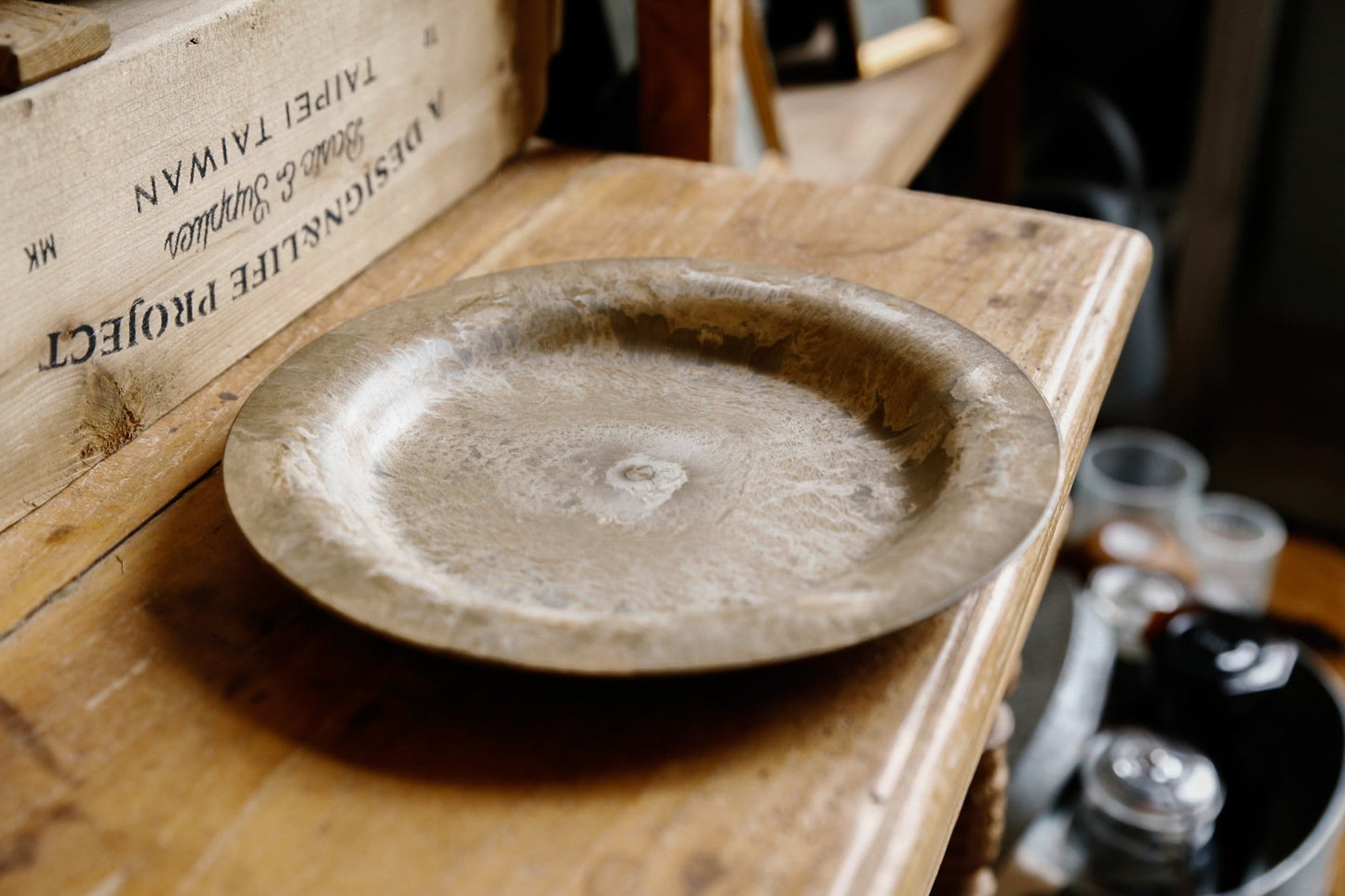 仿舊餐碟 Rustic Server Plate - A Design&Life Project