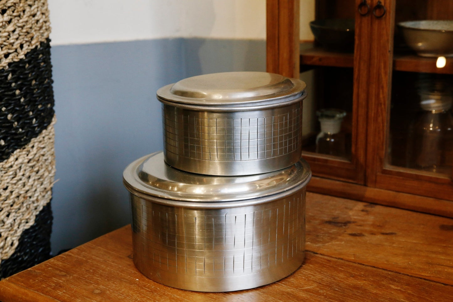 仿舊收納罐 Silver Storage Jar with Lid